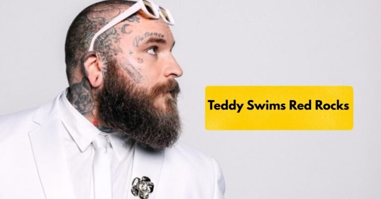 Teddy Swims Red Rocks