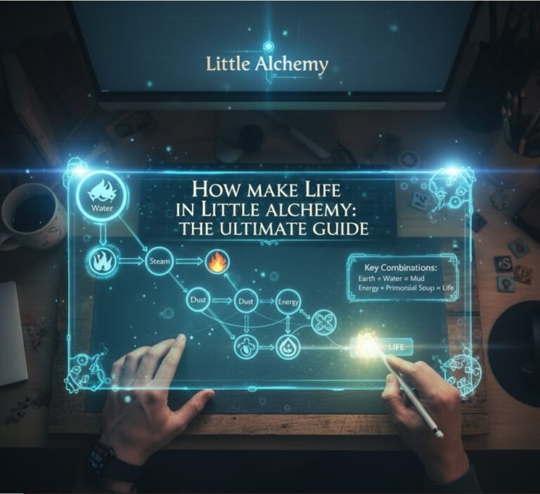 how to make life in little alchemy