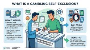 what is a gambling self-exclusion