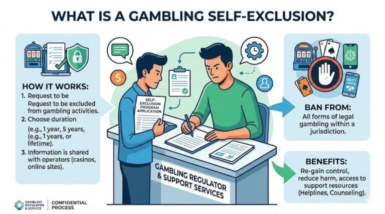 what is a gambling self-exclusion