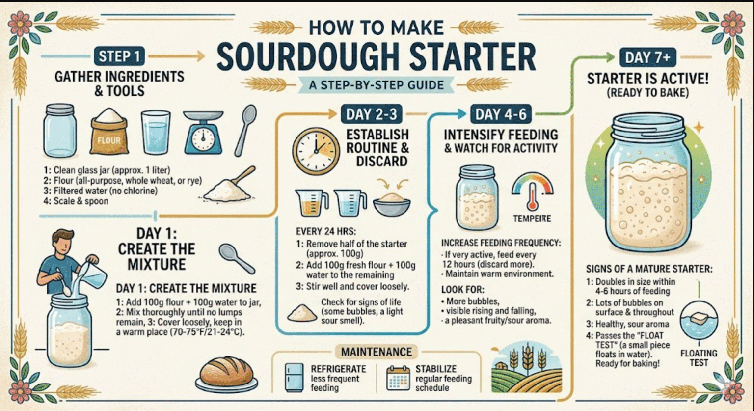 How to Make Sourdough Starter