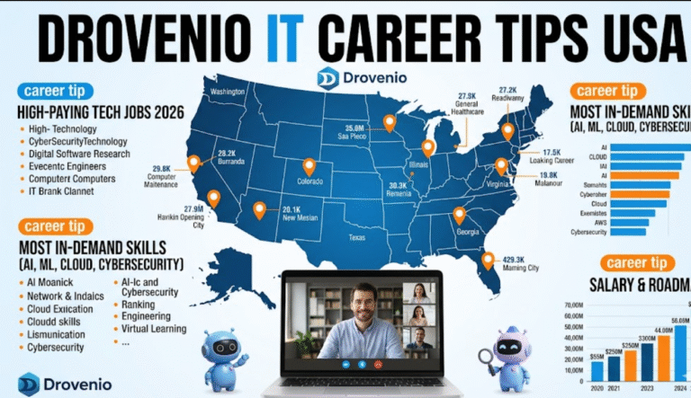 Drovenio IT Career Tips USA The Ultimate Guide to Building a Successful Tech Career