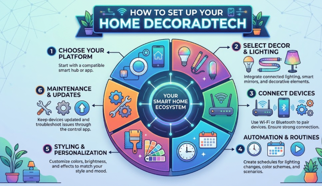 how to set up my home decoradtech
