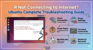 r not connecting to internet ubuntu