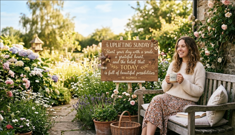 uplifting sunday inspirational quote