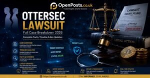 OtterSec lawsuit research concept with blockchain security audit documents